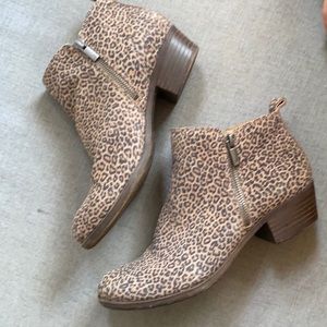 Lucky Brand Leopard Print Basel Bootie